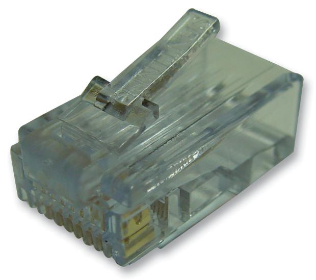 106-080800-34 RJ45 CONN, PLUG, 8P8C, 1PORT, CAT5, PK10 SENTINEL