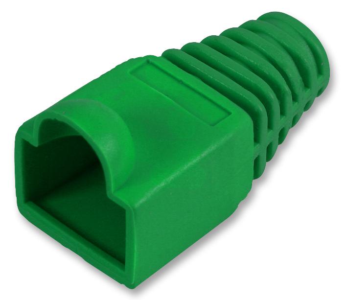 SH001 6.5 GREEN STRAIN RELIEF BOOT 6.5MM GREEN 10/PK PRO POWER
