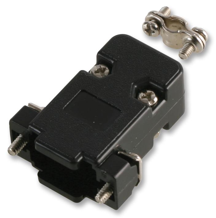 SH158-9BLK D HOOD 9 WAY PLASTIC SCREW BLACK PRO POWER