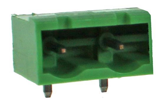 CTB9558/2 PCB MLE HORIZONTAL CLSED END 7.62MM 2P CAMDENBOSS