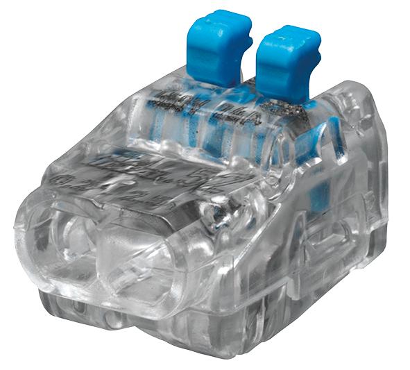 30-1052 LEVER WIRE CONNECTORS, 2 PORT, PK40 IDEAL