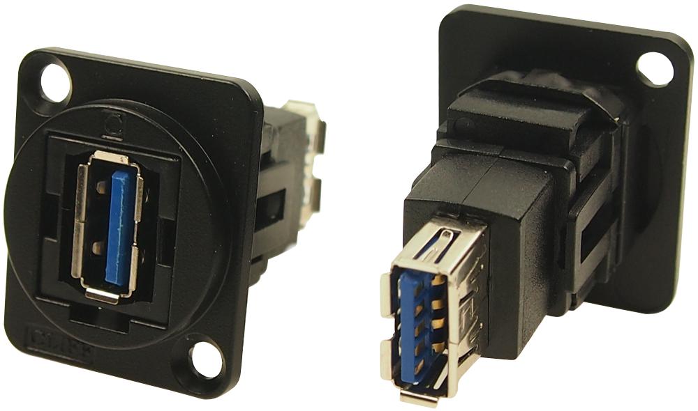 CP30205NMB USB ADAPTER, 3.0 TYPE A RCPT-RCPT CLIFF ELECTRONIC COMPONENTS