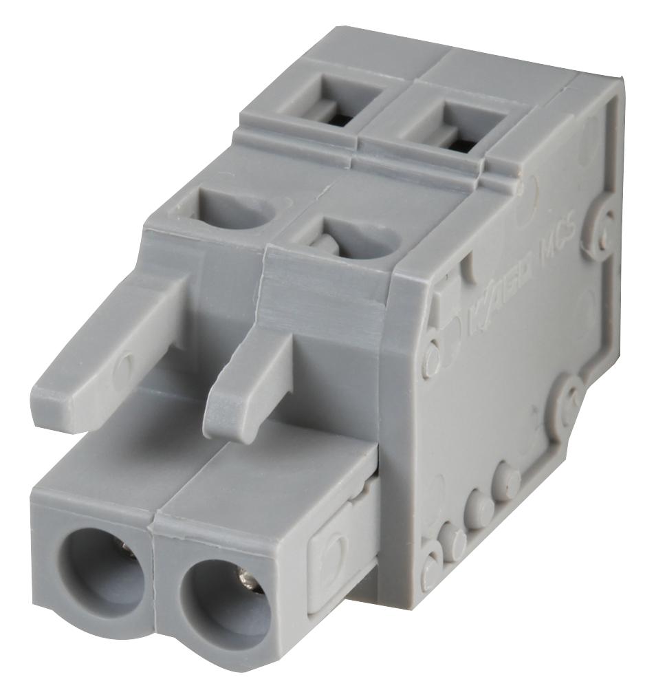 231-102/026-000 TERMINAL BLOCK, PLUGGABLE, 2POS, 12AWG WAGO