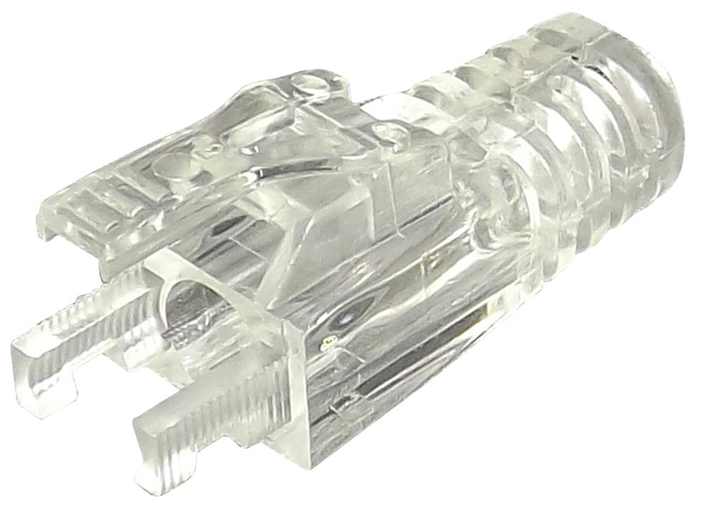 PSDL-5#100 STRAIN RELIEF BOOT, PC, 3.4MM, RJ45 CONN SPEEDY RJ45