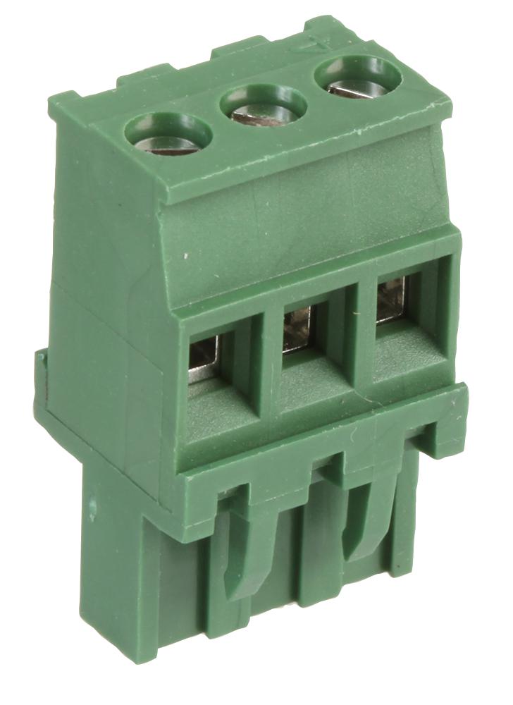 MC000185 TERMINAL BLOCK, PLUGGABLE, 3POS, 14AWG MULTICOMP PRO