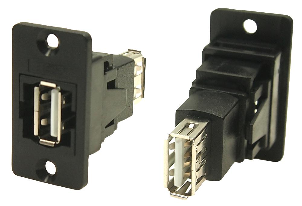 CP30608N USB ADAPTER, 2.0 TYPE A RCPT-A RCPT CLIFF ELECTRONIC COMPONENTS