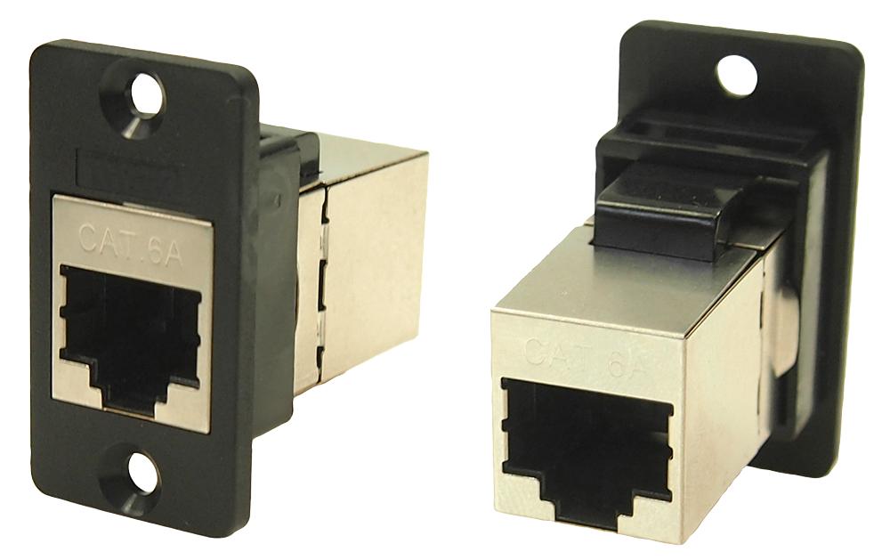 CP30625S MODULAR ADAPTER, 8P RJ45 JACK-RJ45 JACK CLIFF ELECTRONIC COMPONENTS