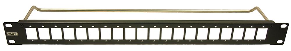 CP30162 SLIM PATCH PANEL, 20PORT, 1U, M3 HOLE CLIFF ELECTRONIC COMPONENTS