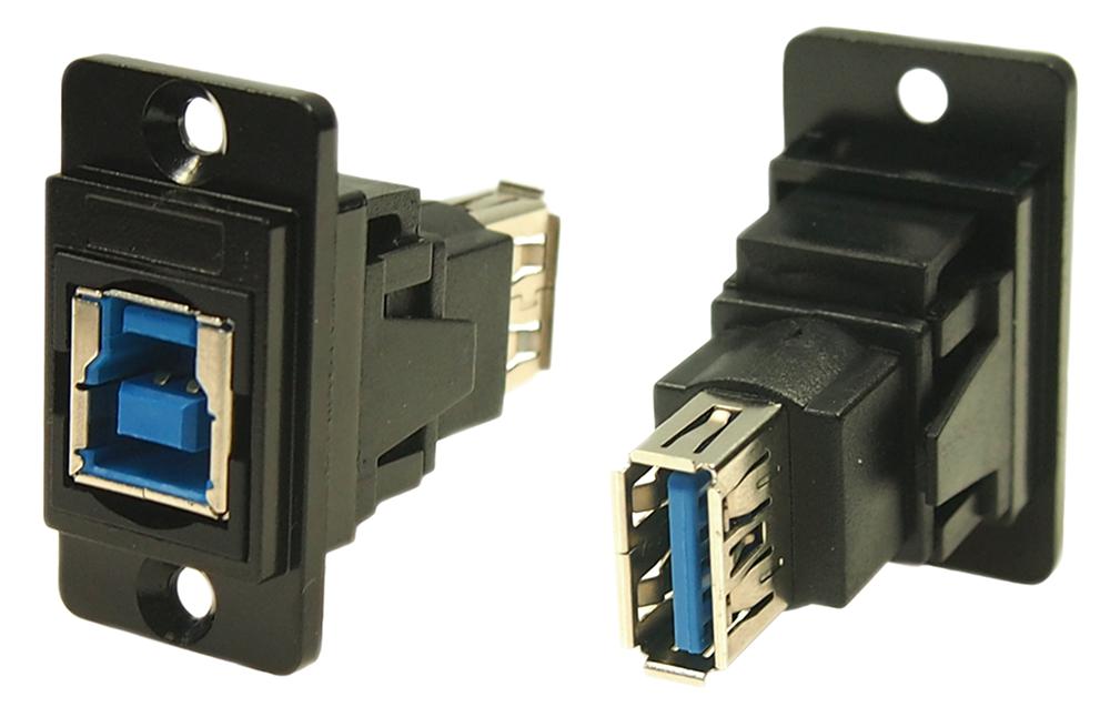 CP30706NMB USB ADAPTER, 3.0 TYPE B RCPT-A RCPT CLIFF ELECTRONIC COMPONENTS