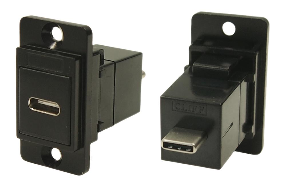 CP30711MB USB ADAPTER, TYPE C RCPT-C PLUG CLIFF ELECTRONIC COMPONENTS
