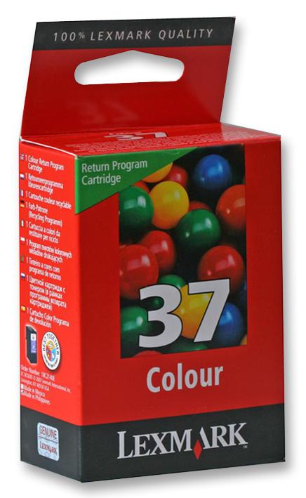 18C2140E INK CARTRIDGE, COLOUR, 18C2140, #37 LEXMARK