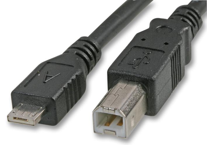 USB2-162 CABLE, USB B M - MICRO A M, 1.8M PRO SIGNAL