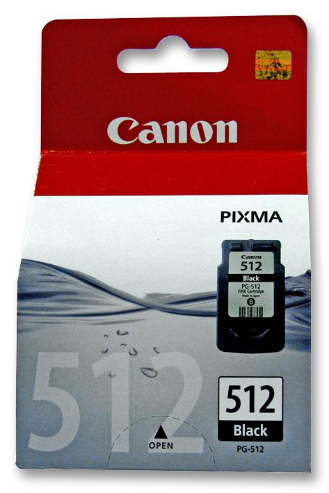 PG-512 INK CARTRIDGE, PG-512, BLACK ORIG CANON