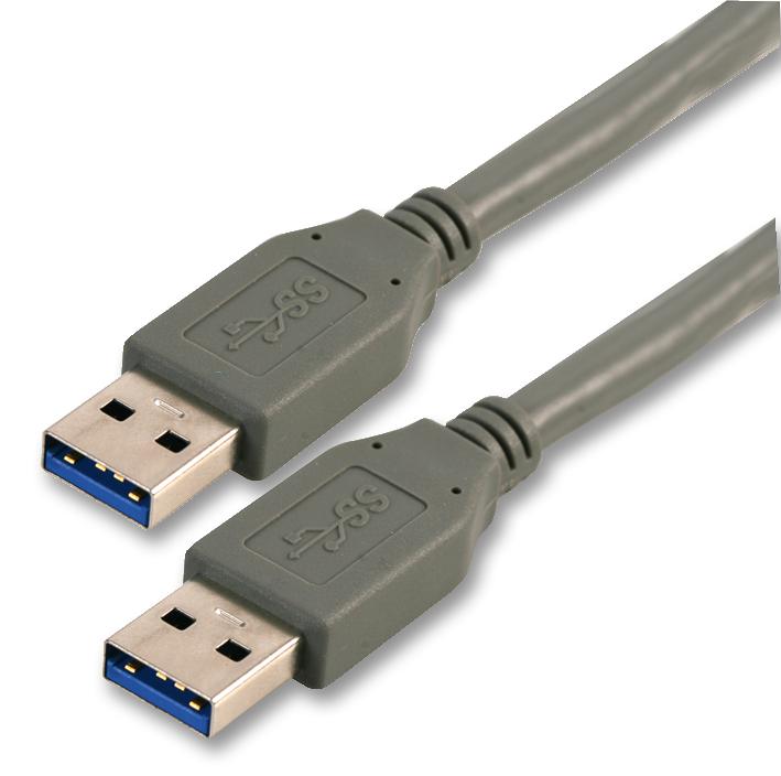 CAC250029 LEAD, USB3.0 A MALE-A MALE 3M GREY PRO SIGNAL