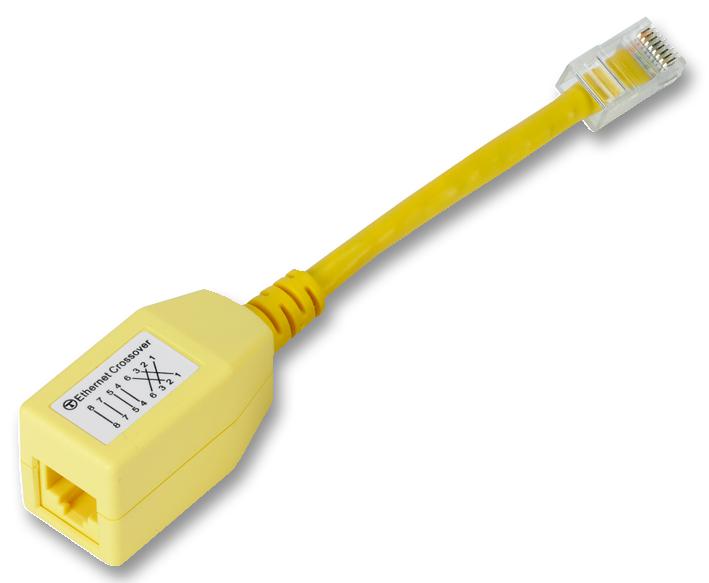 F-AX ADAPTOR, RJ45, WIRED,CAT5E,CROSSOVER PRO SIGNAL