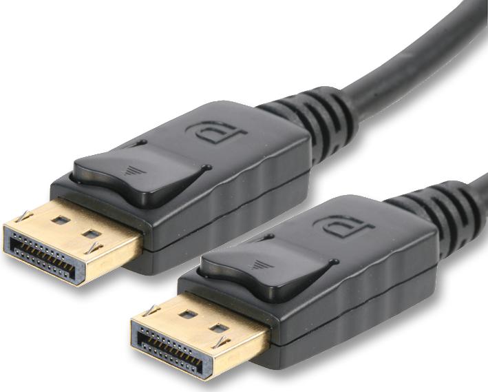 PSG90897 LEAD, DISPLAYPORT MALE-MALE, BLACK, 0.5M PRO SIGNAL