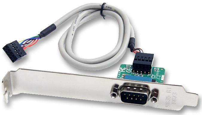ICUSB232INT1 HEADER, USB MOTHERBOARD TO 1X RS232 STARTECH
