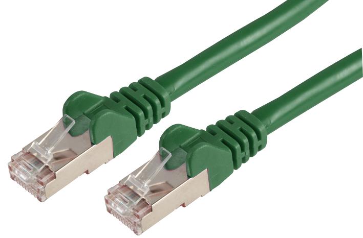 PSG90863 PATCH CORD, RJ45 PLUG, CAT6A, 0.2M, GRN PRO SIGNAL