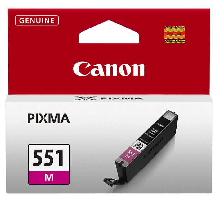 CLI551M INK CARTRIDGE, ORIGINAL, MAGENTA, CANON CANON