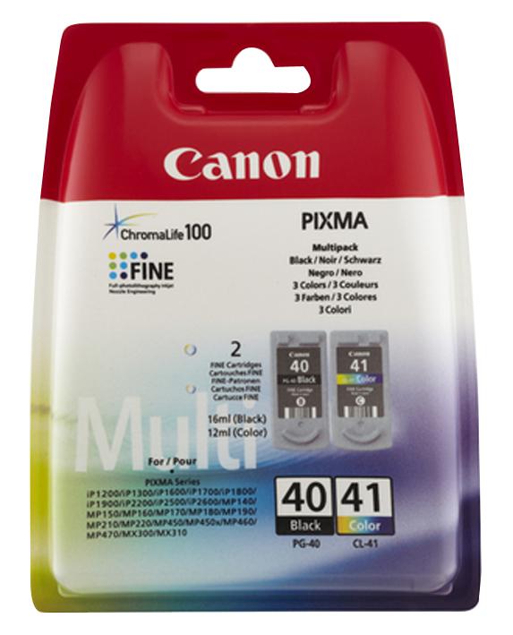 0615B043 INK CARTRIDGE, PG-40/CL-41 MULTIPACK CANON