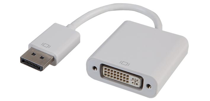 PSG90924 ADAPTER, DISPLAYPORT-DVI F WHITE PRO SIGNAL