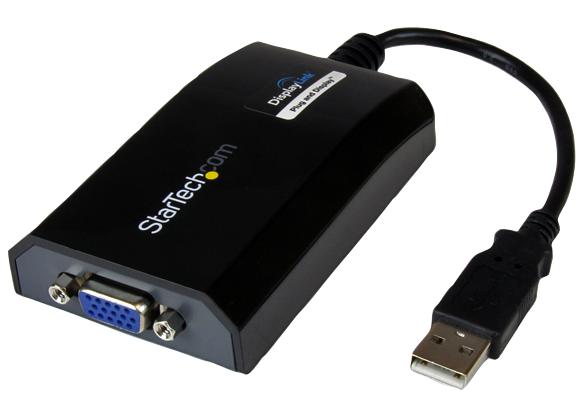 USB2VGAPRO2 ADAPTER, USB-VGA, PC/MAC 1920X1200 STARTECH
