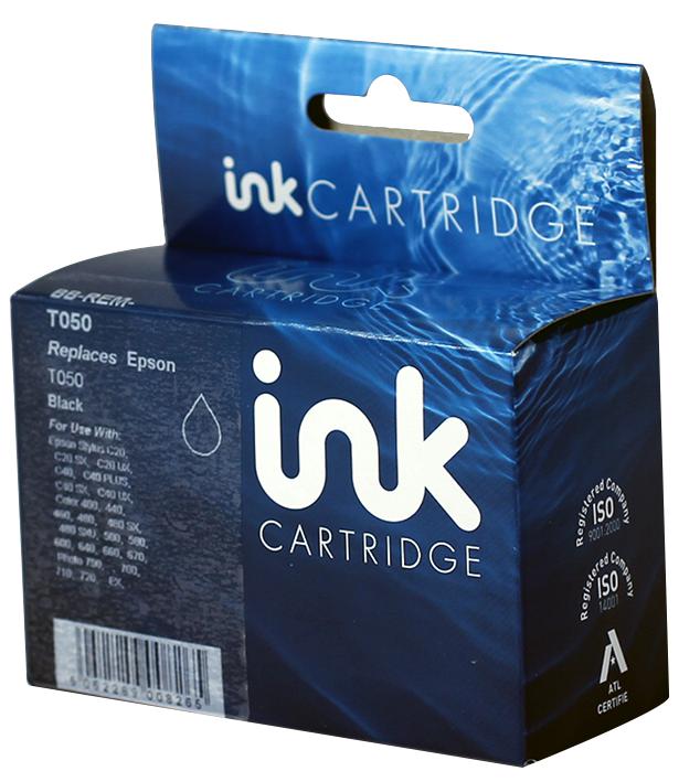 BB-REM-T050 INK CART, REMAN, T050 BLACK UNBRANDED