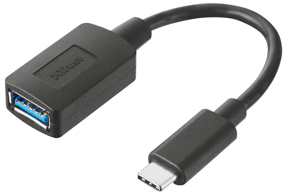 20967 USB CABLE, 3.2C PLUG-B RCPT, 90MM TRUST