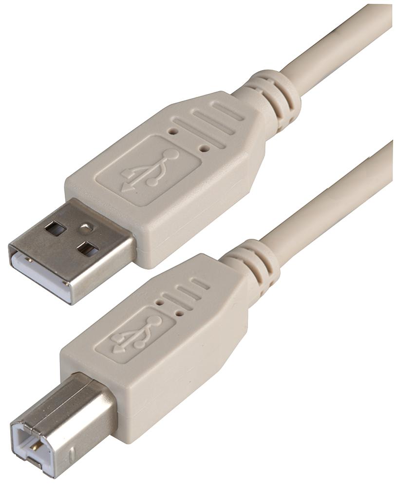 PSG91427 LEAD, USB2.0 A MALE - B MALE, GREY 5M PRO SIGNAL