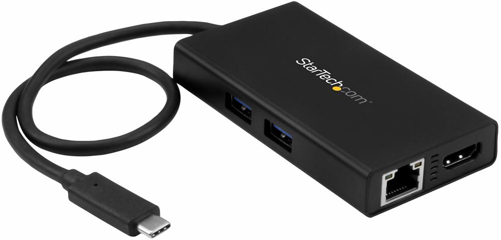 DKT30CHPD USB-C MULTIPORT ADAPTER FOR LAPTOPS, 4K STARTECH