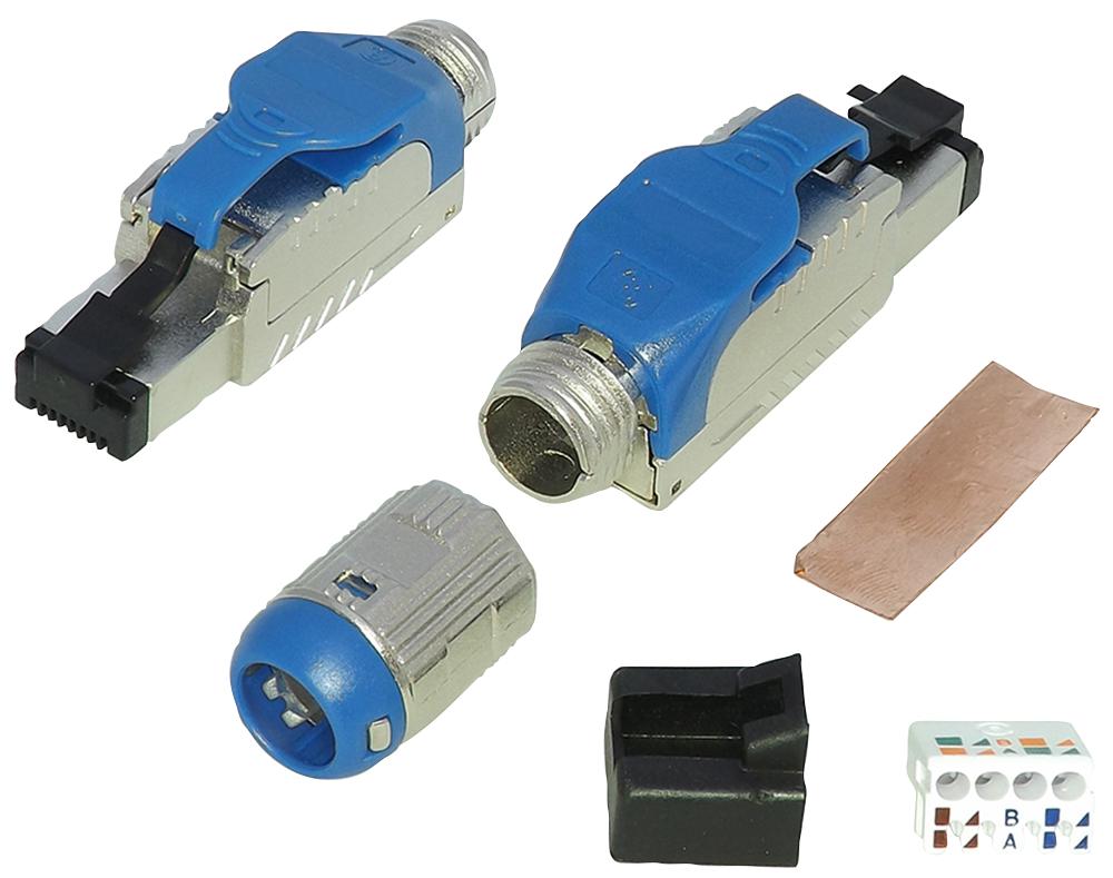 PESJE RJ45 CONNECTOR, PLUG, 8P8C, 1PORT, IDC TUK
