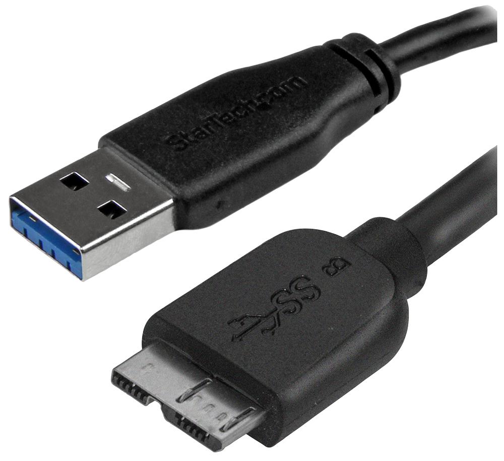 USB3AUB15CMS LEAD, USB3.0 A MALE-MICRO B MALE, 0.15M STARTECH