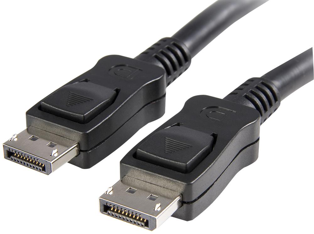 DISPL5M LEAD, DISPLAYPORT 1.2 M-M, LATCHING 5M STARTECH