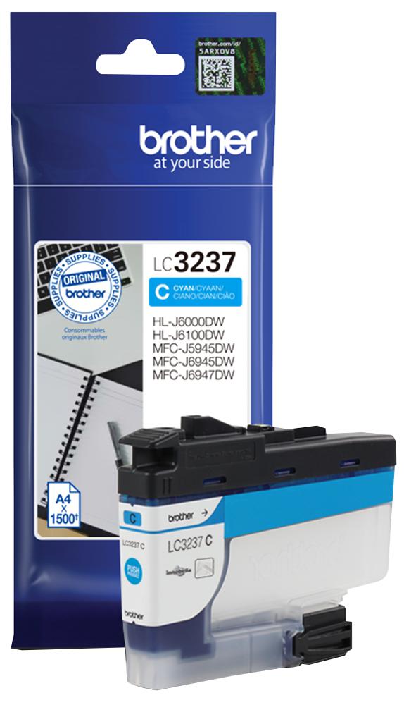 LC3237C INK CART, LC3237C, CYAN, BROTHER BROTHER