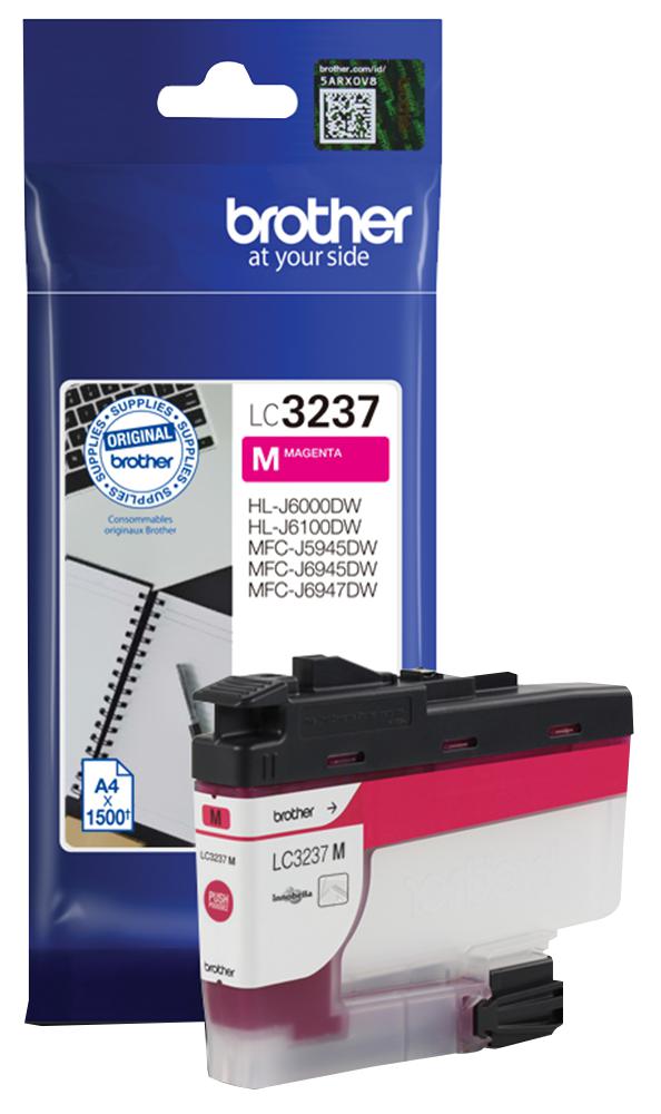 LC3237M INK CART, LC3237M, MAGENTA, BROTHER BROTHER