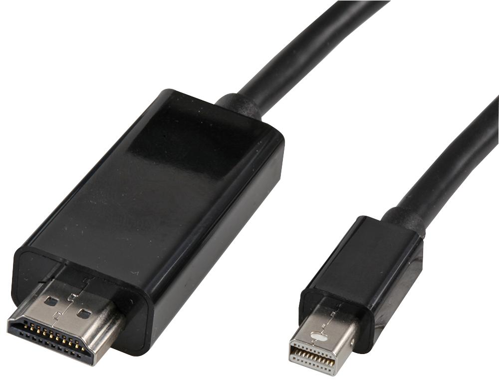 PSG91579 LEAD, MINI DISPLAYPORT M-HDMI-M, 1M PRO SIGNAL