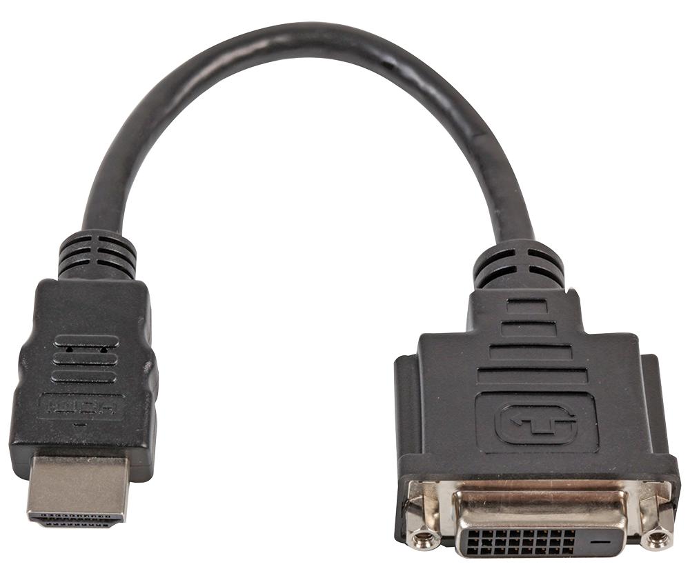 PSG91601 LEAD, HDMI MALE - DVI-D FEMALE 0.2M PRO SIGNAL
