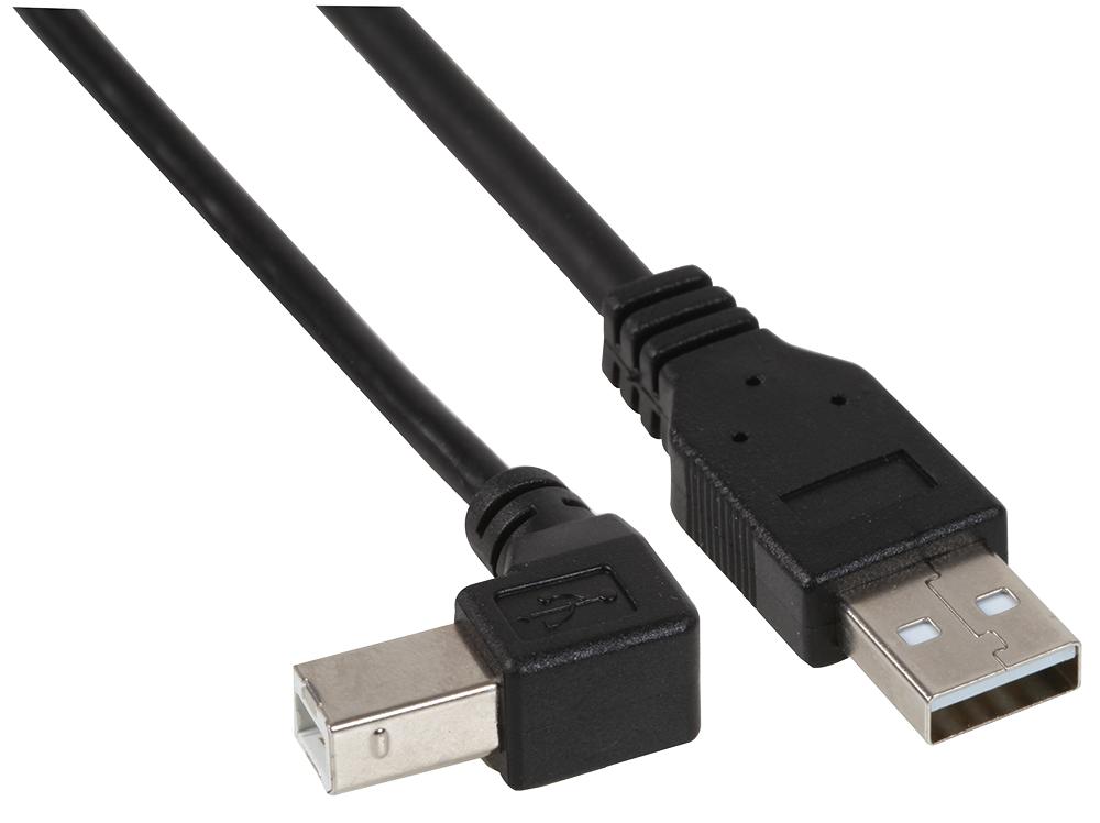 PSG91621 LEAD,USB2.0 A MALE-RT ANGLE USB B MALE PRO SIGNAL