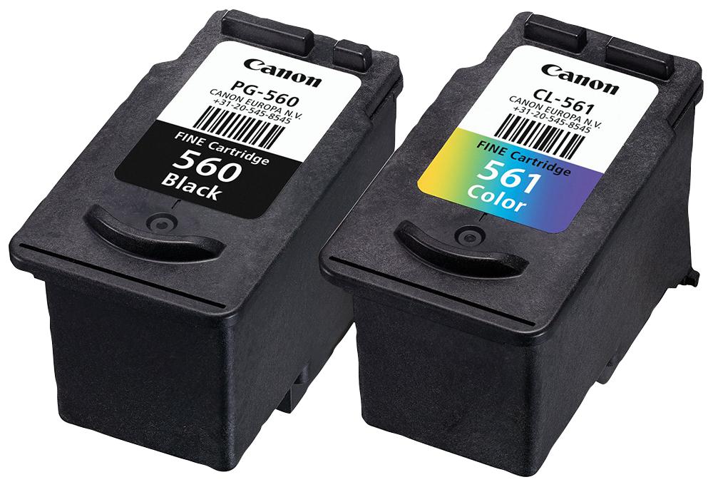 3713C006 INK CART, PG-560/CL-561 BLACK/COLOUR CANON