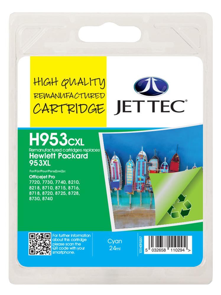 101H095337 INK CART, REMANUFACTURED HP953CXL JET TEC
