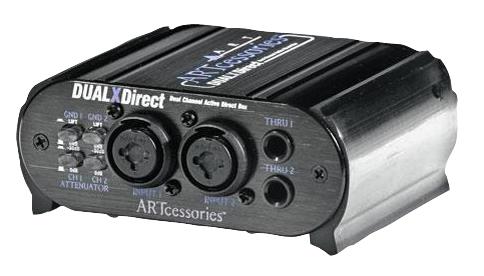 DUAL X DIRECT DI BOX, DUAL ACTIVE ART