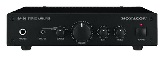 SA-50 STEREO AMPLIFIER, 2 X 25W, UK MONACOR