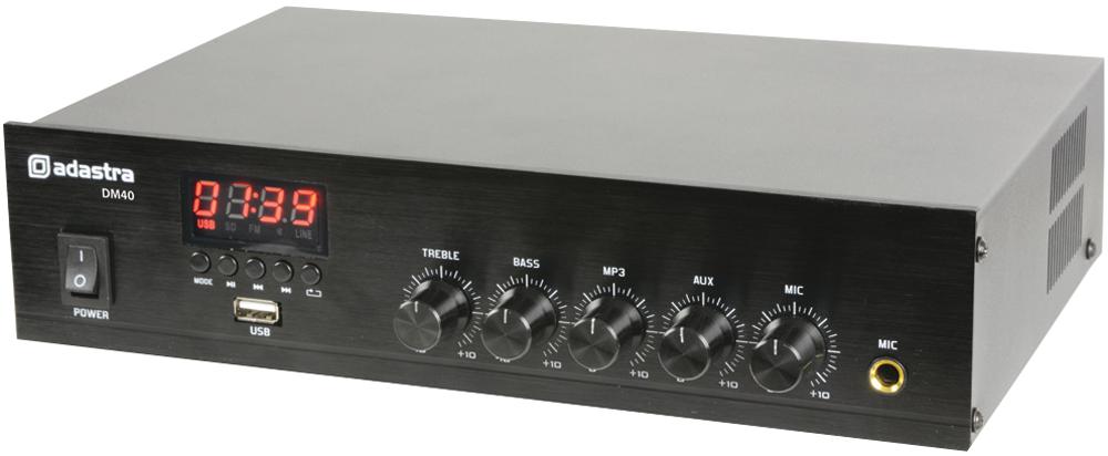 DM40 DIGITAL 100V MIXER AMP ADASTRA
