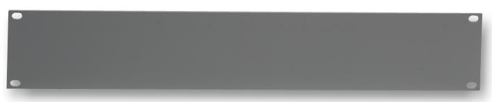 R1285/2UG BLANK 19" RACK PANEL, 2U, GREY PENN ELCOM