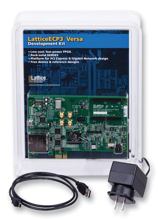 LFE3-35EA-VERSA-EVN LATTICEECP3, VERSA, ENET, DEV KIT LATTICE SEMICONDUCTOR