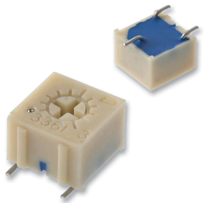 3361P-1-103GLF TRIMMER, 10KOHM, 1 TURN, SMD BOURNS