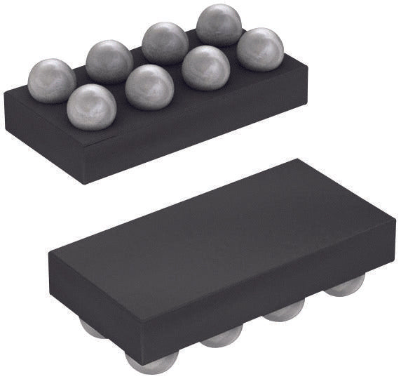 MAX19777AZA+T ADC, DUAL, SAR, 12BIT, 3MSPS, WLP-8 MAXIM INTEGRATED / ANALOG DEVICES