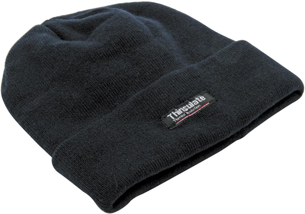 7020600 BLACK THINSULATE LINED HAT BLACKROCK