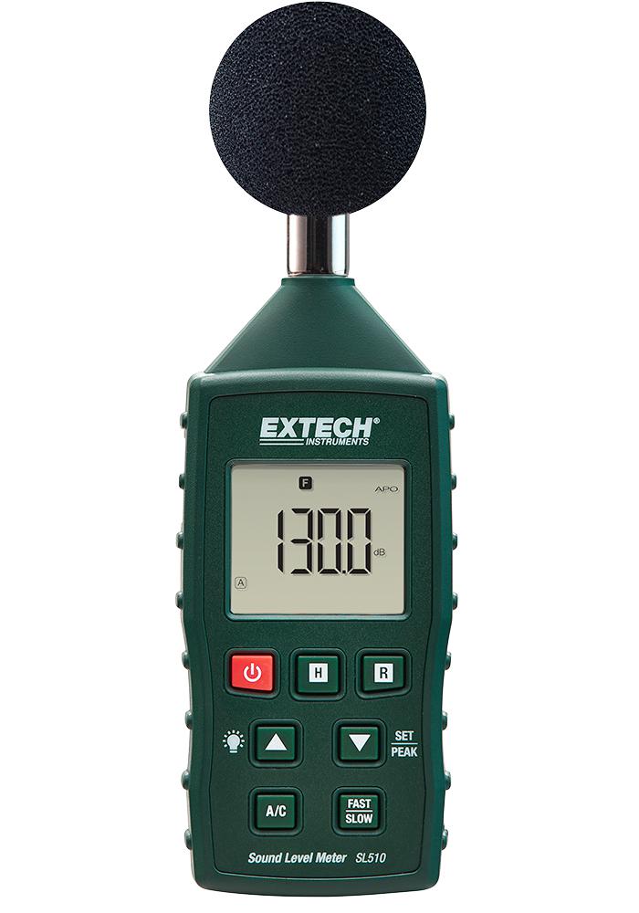 SL510 SOUND LEVEL METER, 35-130DB EXTECH INSTRUMENTS