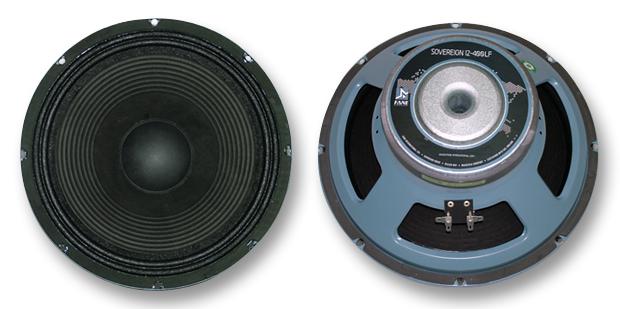 SOVEREIGN 12-500LF LOUDSPEAKER, BASS/MID, 12" 500W FANE